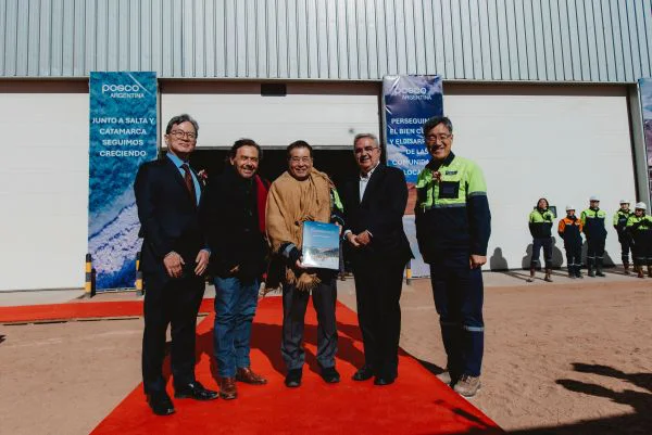 POSCO puso en marcha su Planta II en Sal de Oro con la inversión efectuada mediante el RIGI (2)