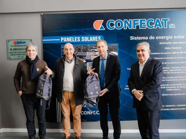 Santilli y Caputo conocieron CONFECAT (1)