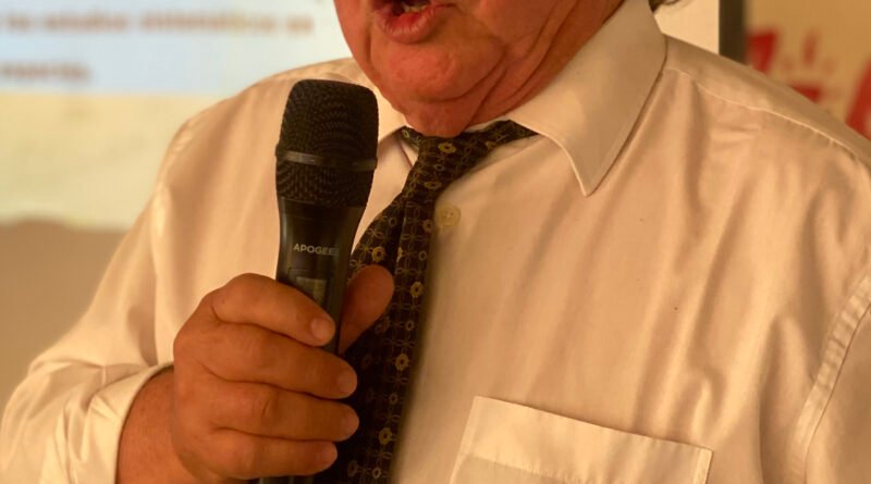 Vet. Rogelio Allignani, organizador de las Jornadas.