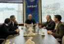 Jalil dialogó con autoridades de ARSAT para avanzar con la extensión de fibra óptica en el interior